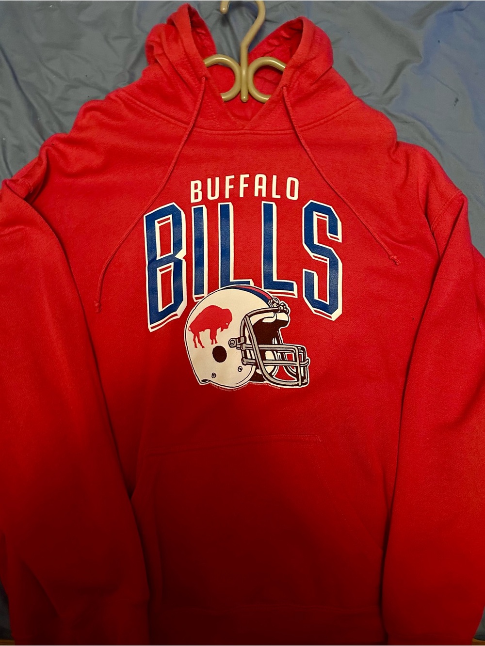 Buffalo Bills Classic Hoodie with Bills Helmet Graphic